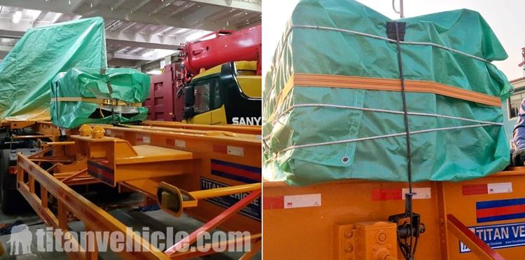 China 20/40Ft Container Side Loader for Sale In Guyana