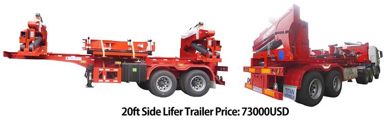Types of Side Lifters Trailer for Sale In Fiji