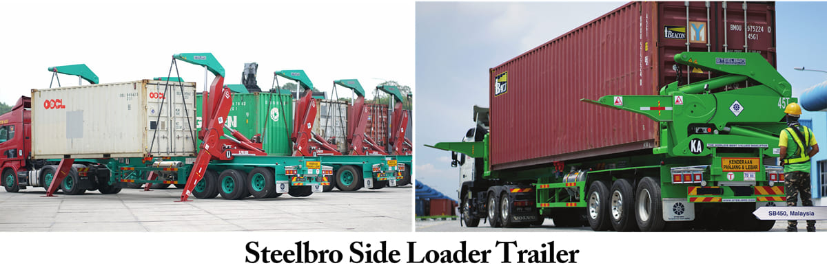 Steelbro Side Loader Comprehensive Analysis: Efficient Container Transportation Solution