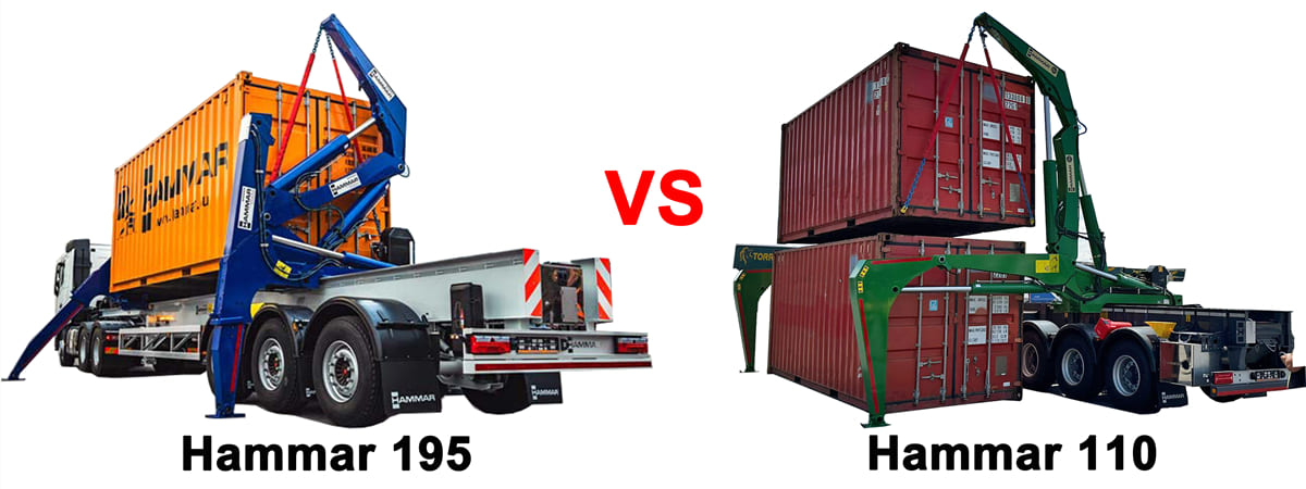 Hammar 195S vs. Hammar 110: Which Side Loader Suits Your Needs?