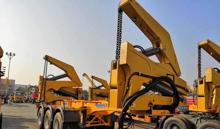 37ton Side Lifter Box Loader Trailer