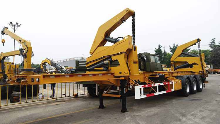 Side Lifter Container Loading Trailer for Sale