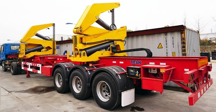 40Ft Container Side Loader Truck Manufacturer