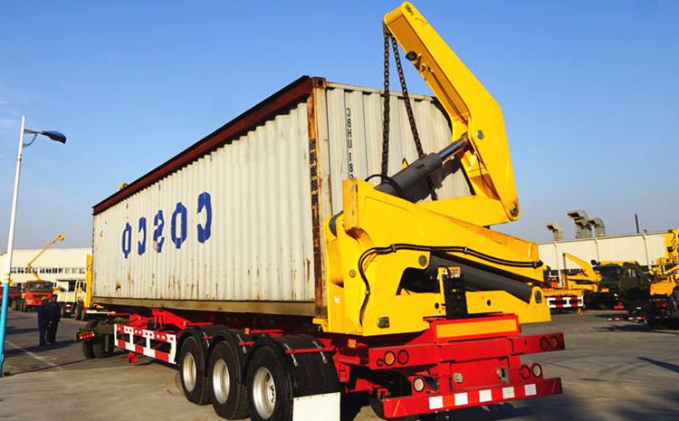 Side Loader Container Trailer for Sale