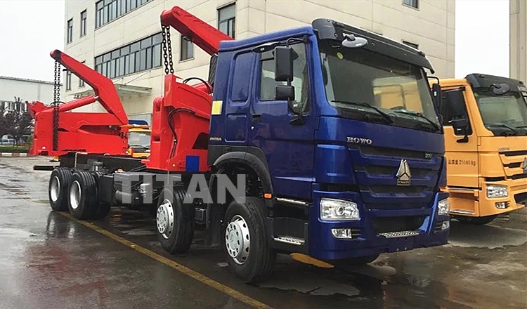 37 Ton Side Loader Truck Price Manufacturer