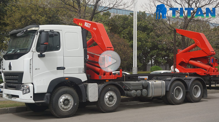 37 Ton Side Loader Truck for Sale In Papua New Guinea
