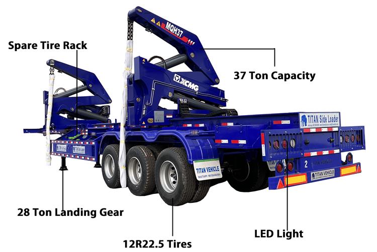 40ft Side Lifter Trailer for Sale In Guyana