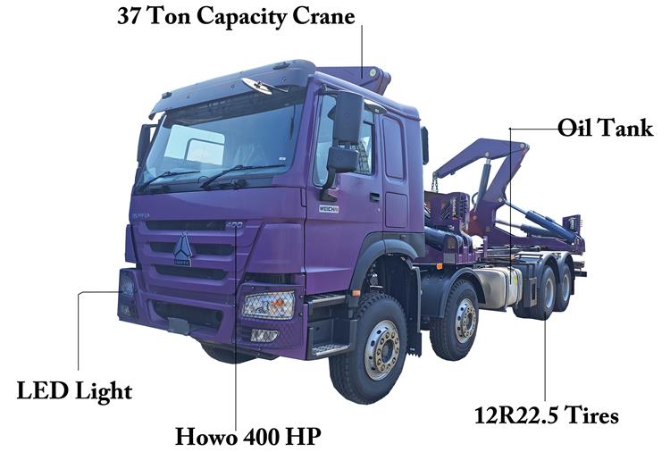 20ft Container Side Loader Truck for Sale In Guyana