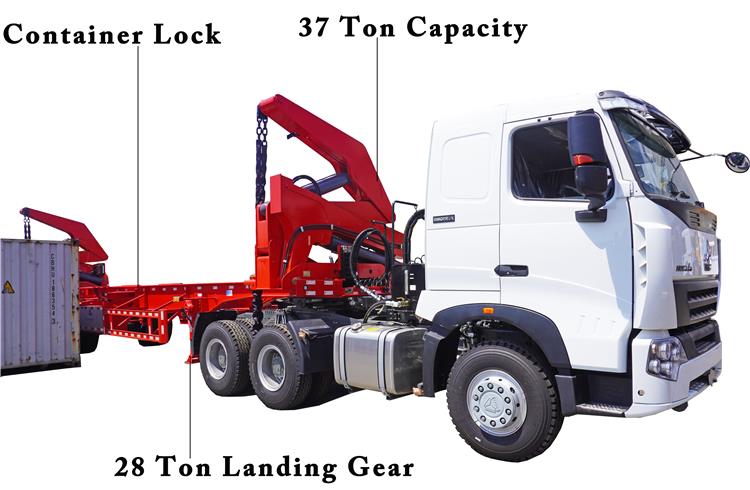 40ft Container Side Lifter Trailer for Sale in Papua New Guinea