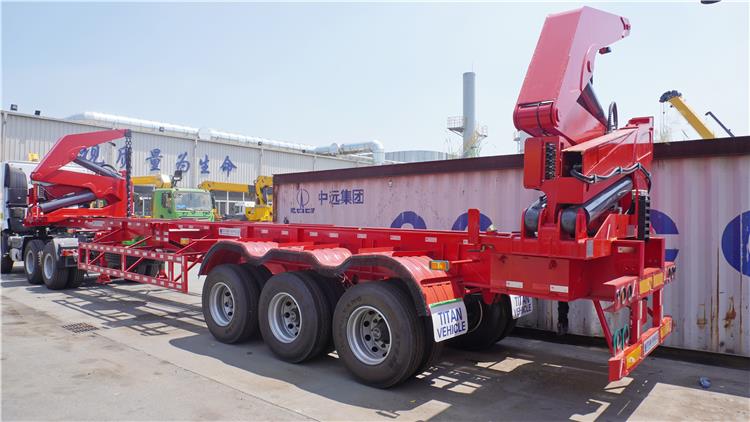 40ft Container Side Lifter Trailer for Sale in Papua New Guinea