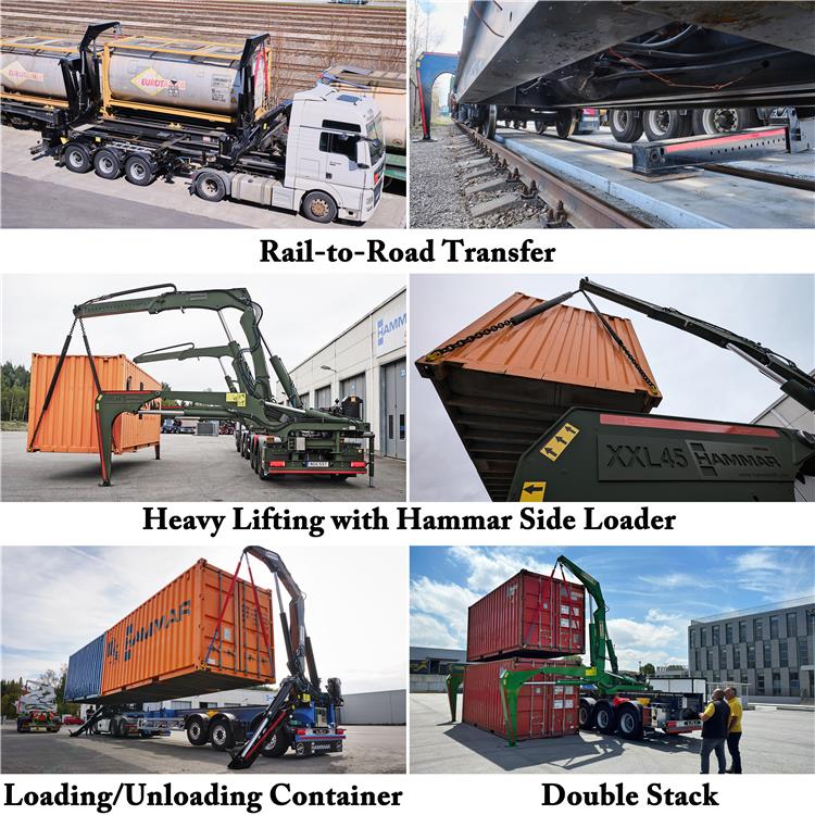 2026 New Model Hammar Side Loader Trailer Price for Sale | Hammar Sideloader