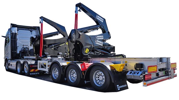 New Hammar 195 C Side Loader for Sale In Guyana