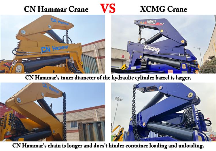 37 Ton CN Hammar Side Loader Trailer Price for Sale In Guyana