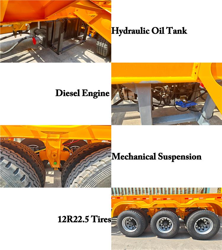 Used CN 40 ft Hammar Container Side Loader Trailer for Sale In East Timor
