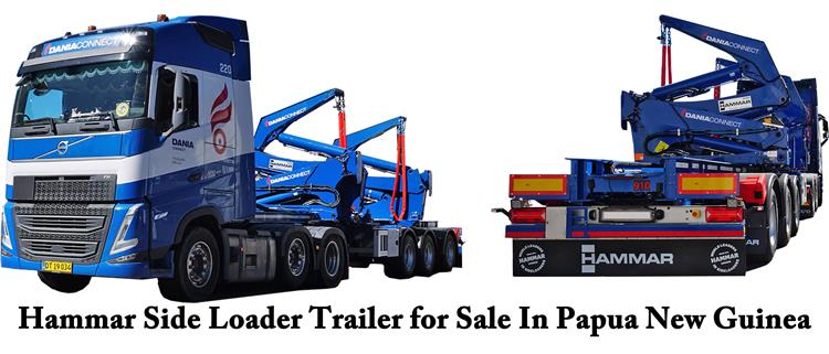 Hammar 40ft Side Loader Trailer for Sale In Papua New Guinea