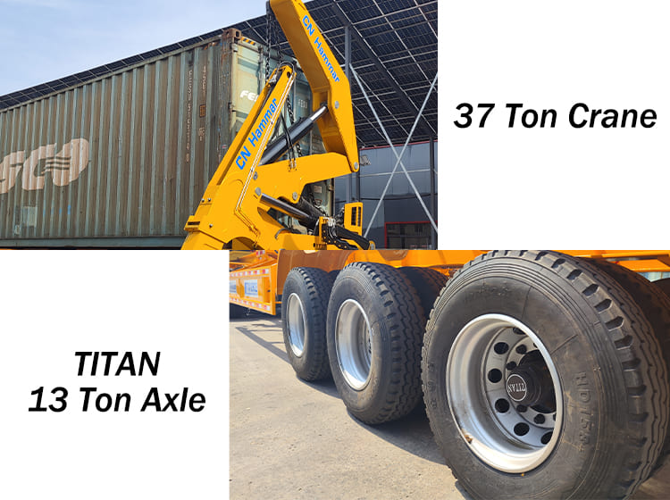 Hammar Container Side Lifter for Sale in Guyana