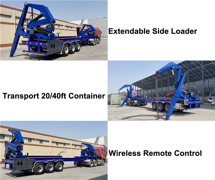 Extendable Sidelifter Trailer for Sale In Guyana