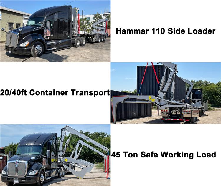 Hammar 110 Sideloader Trailer for Sale In Guyana