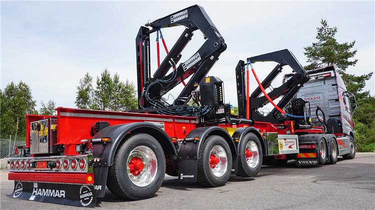 Hammar 160C Sideloader Trailer for Sale In Guyana